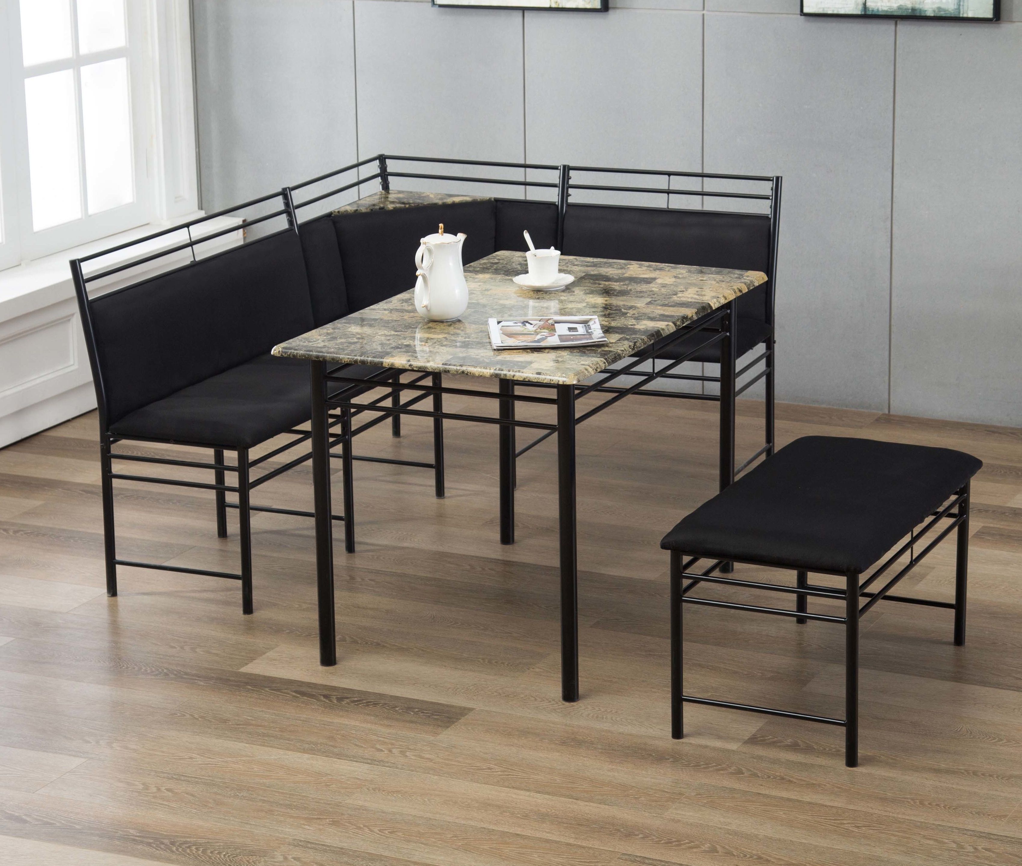 Featured Photo of The Best 3 Piece Breakfast Dining Sets