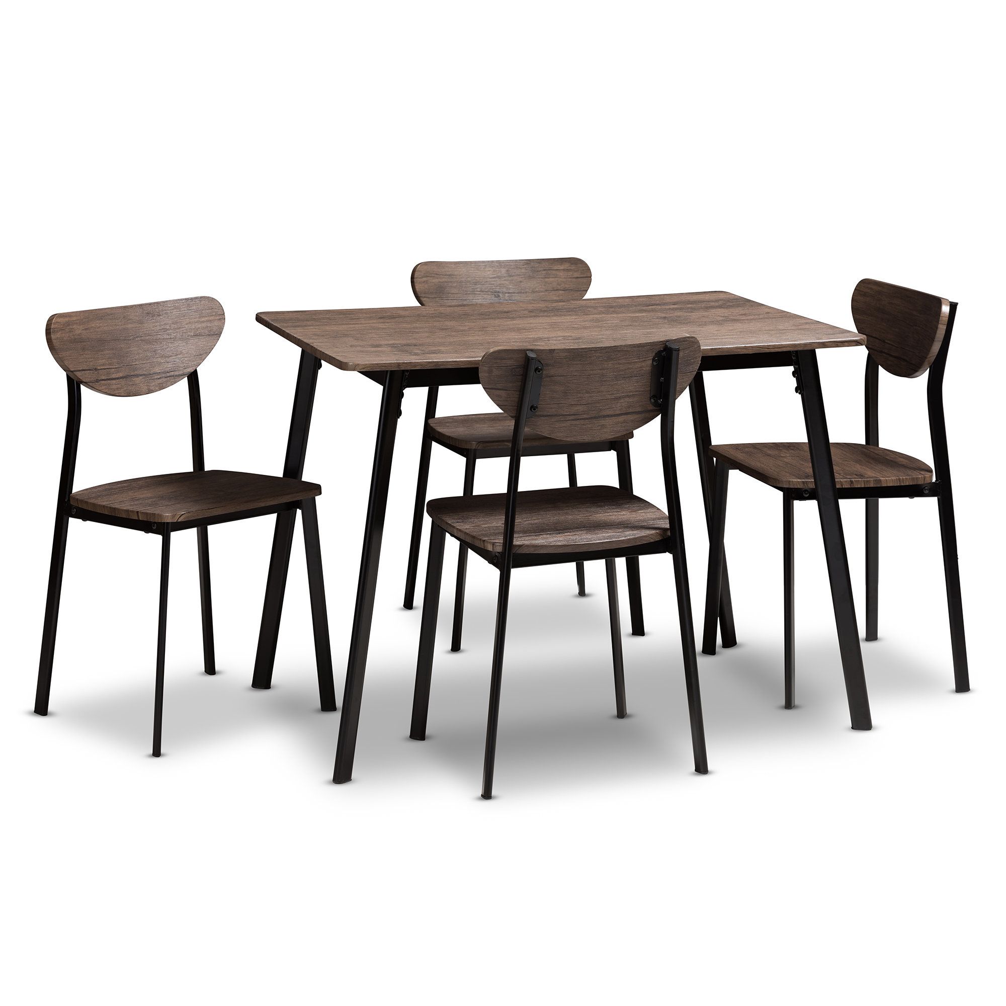 Union Rustic Tejeda 5 Piece Dining Set & Reviews (Photo 1 of 25)