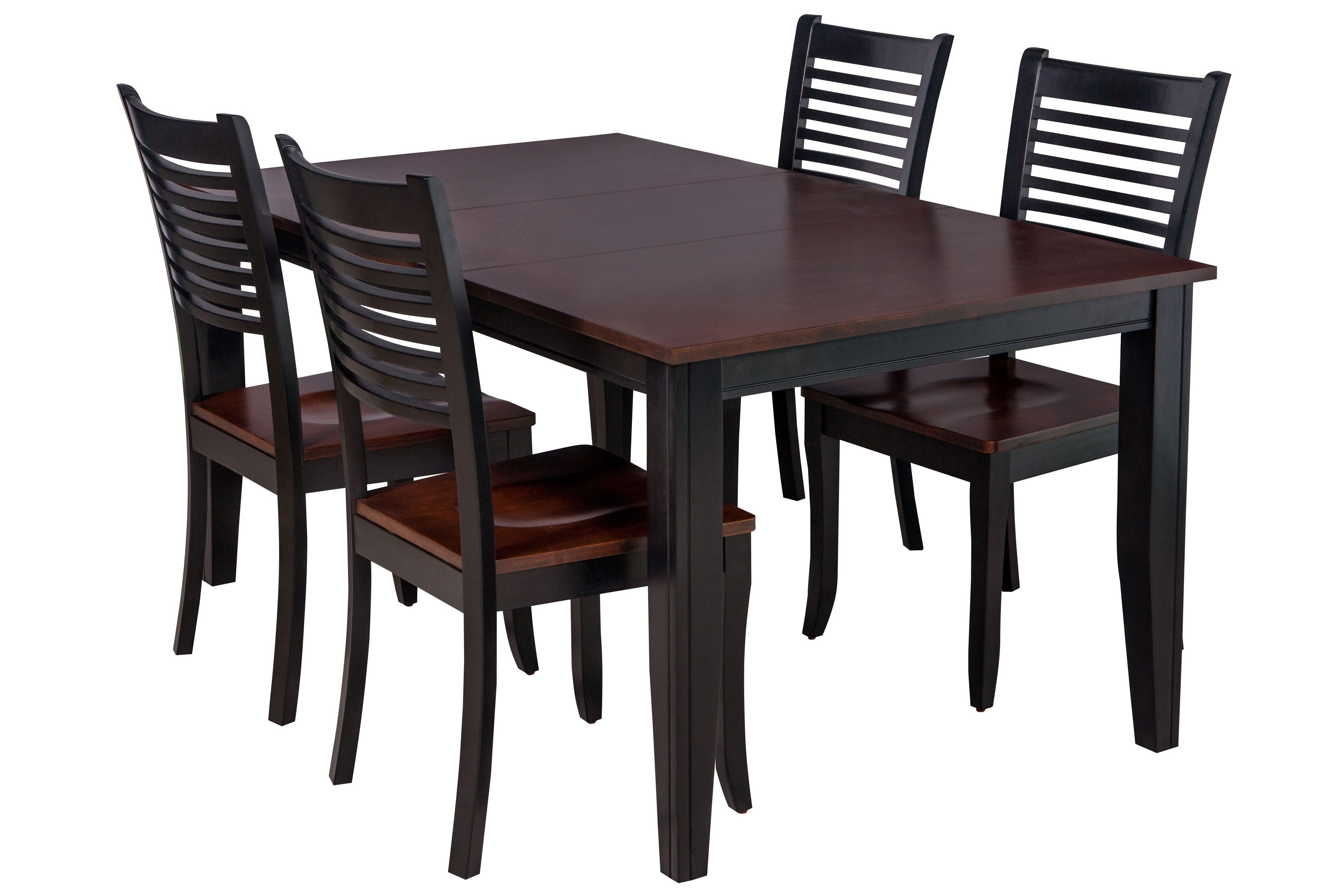 Featured Photo of 25 Inspirations Adan 5 Piece Solid Wood Dining Sets (set of 5)