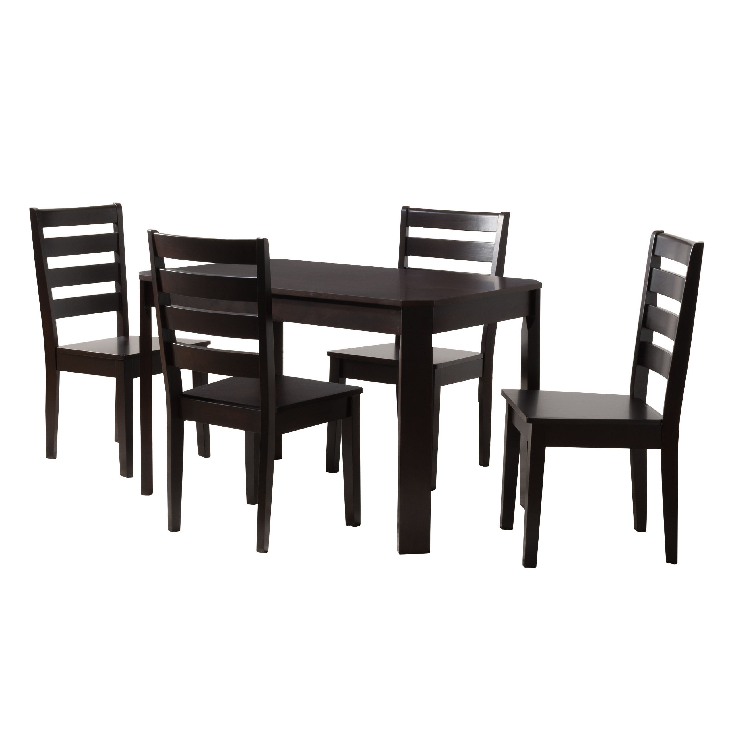 Featured Photo of The 25 Best Collection of Goodman 5 Piece Solid Wood Dining Sets (set of 5)