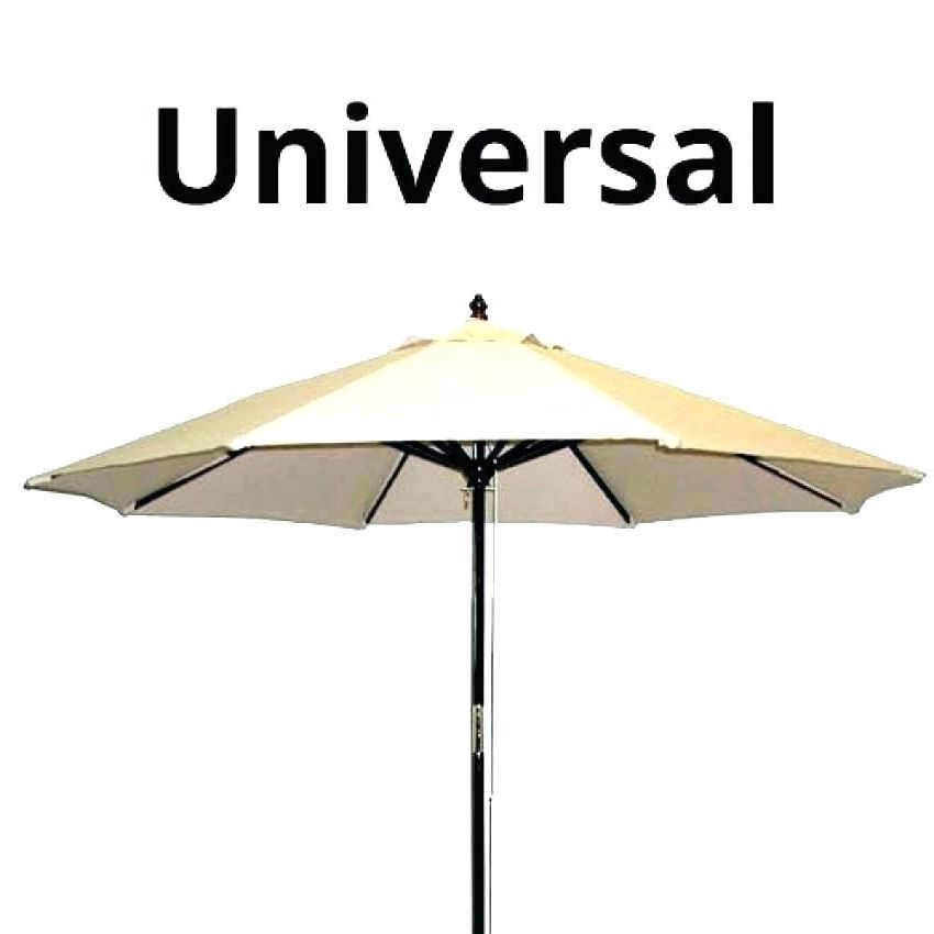 2018 Madalyn Rectangular Market Sunbrella Umbrellas With Regard To Umbrella Canopy Replacement 8 Ribs – Untagupdate (View 15 of 25)