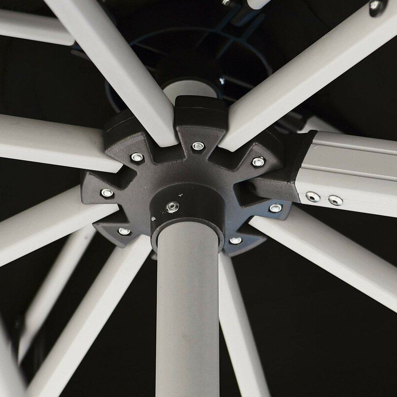 2018 Mald 11' Square Cantilever Umbrella With Mald Square Cantilever Umbrellas (View 9 of 25)
