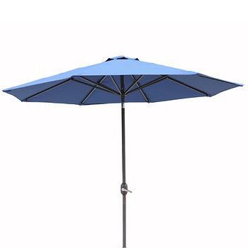 Berkley Jensen 9' Aluminum Umbrella – Navy – Bj's Wholesale Club Throughout Popular Bradford Patiosquare Market Umbrellas (View 8 of 25)