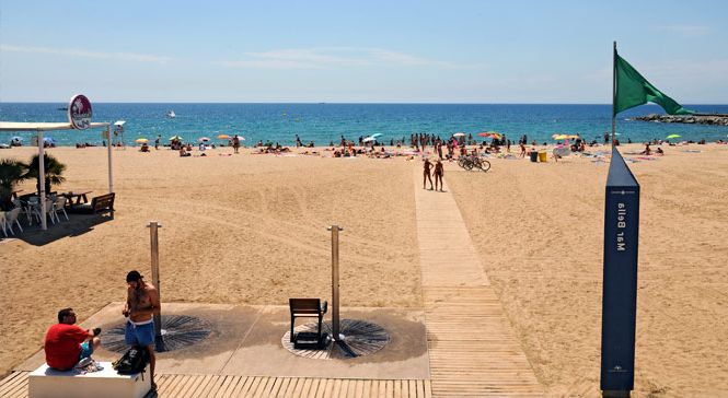 Best And Newest Mar Bella Beach – Visit Barcelona With Regard To Bella Beach Umbrellas (View 9 of 25)