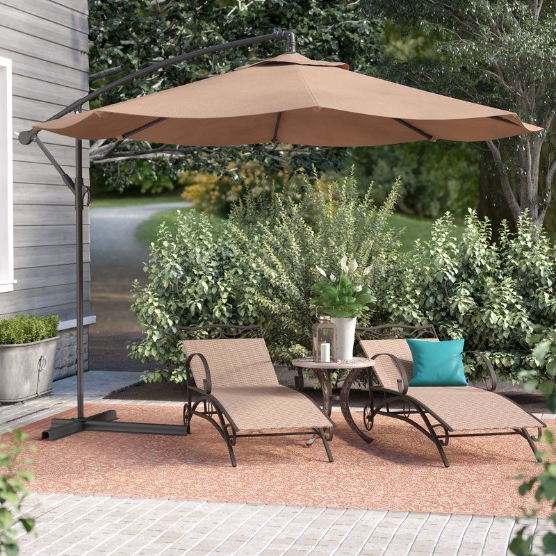 Bormann 10' Cantilever Umbrella Intended For Current Bostic Cantilever Umbrellas (View 17 of 25)