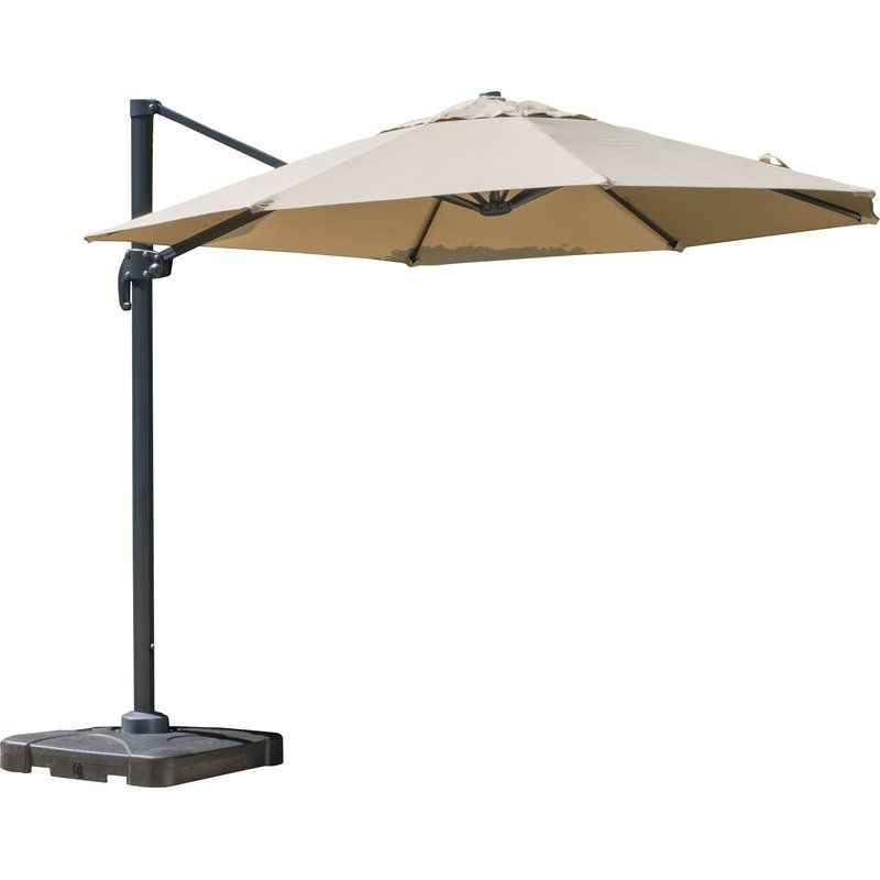 Bormann Cantilever Umbrellas Pertaining To Most Up To Date Bellana Cantilever Umbrella (View 15 of 25)