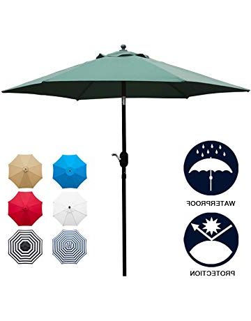 Bradford Patiosquare Market Umbrellas With Regard To Widely Used Patio Umbrellas (View 16 of 25)