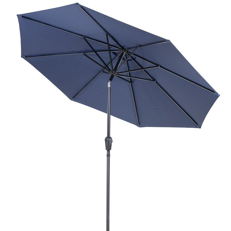 Bricelyn Market Umbrellas Pertaining To Favorite Patio Premier Round 9' Market Umbrella (View 16 of 25)