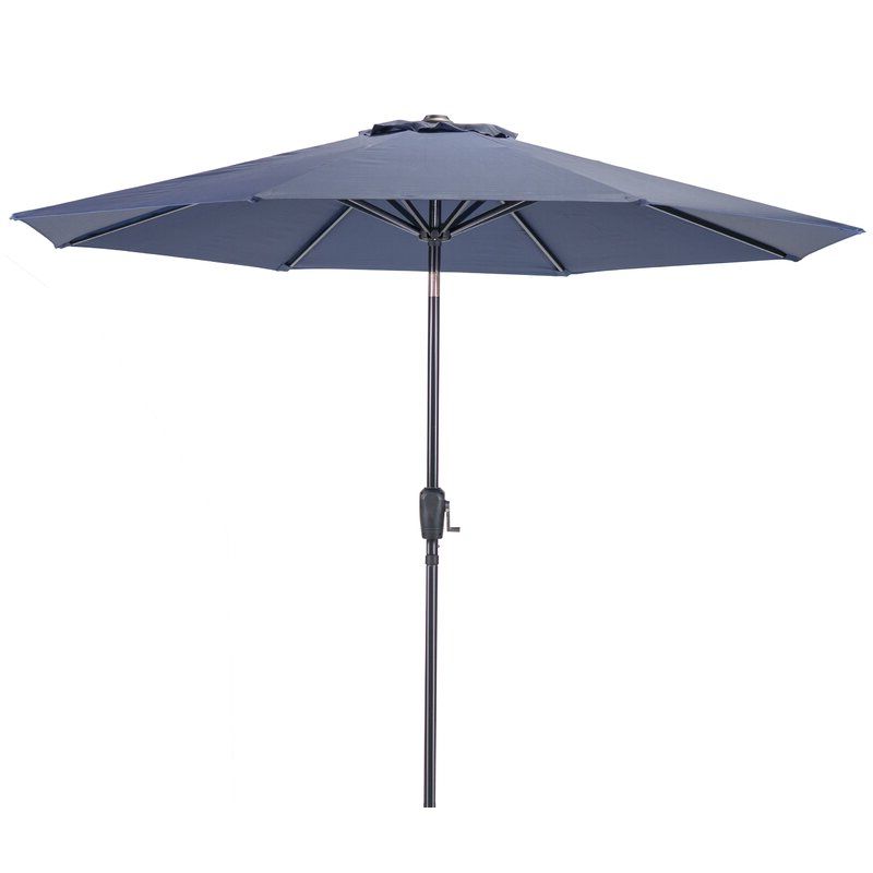 Bricelyn Market Umbrellas Within 2018 Patio Premier Round 9' Market Umbrella (View 23 of 25)