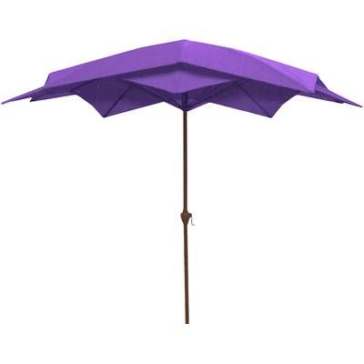 Caravelle Market Umbrellas With 2018 Benson 6' Square Market Sunbrella Umbrella & Reviews (View 17 of 25)