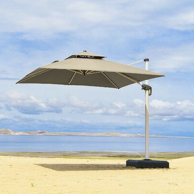 Current Freeport Park Maidste 9' Square Cantilever Umbrella In 2019 With Maidste Square Cantilever Umbrellas (View 3 of 25)