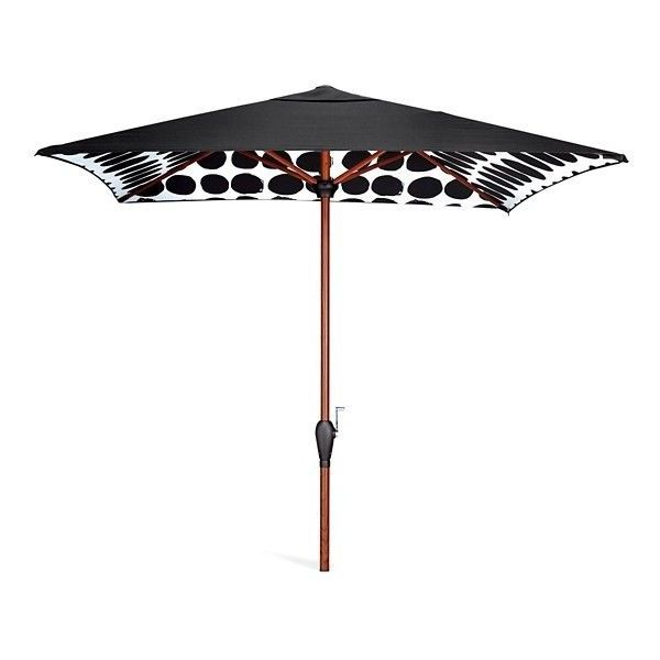Devansh Market Umbrellas Intended For Widely Used Patio Umbrella: Marimekko For Target Umbrella 8'x6': Koppelo Print (View 13 of 25)