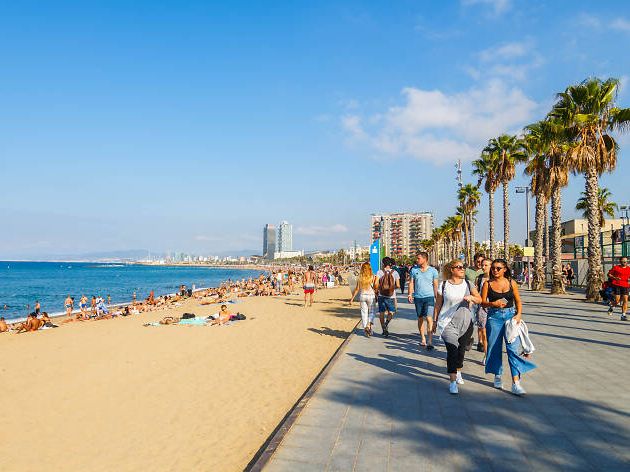 Famous Bella Beach Umbrellas Regarding 8 Best Barcelona Beaches For Fun In The Sun And Sea (View 20 of 25)