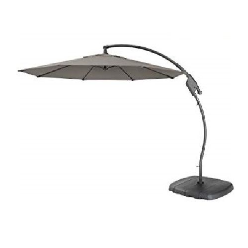 Farnham Cantilever Umbrellas Throughout Most Up To Date Garden Furniture: Kettler 3M Free Arm Parasol (View 23 of 25)