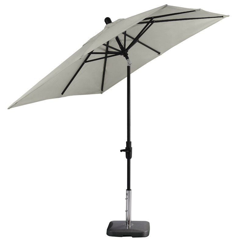 Featured Photo of 25 Best Ideas Wiebe Auto Tilt Square Market Sunbrella Umbrellas