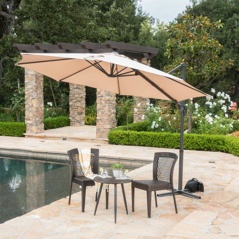 Featured Photo of 25 Best Ideas Jaelynn Cantilever Umbrellas