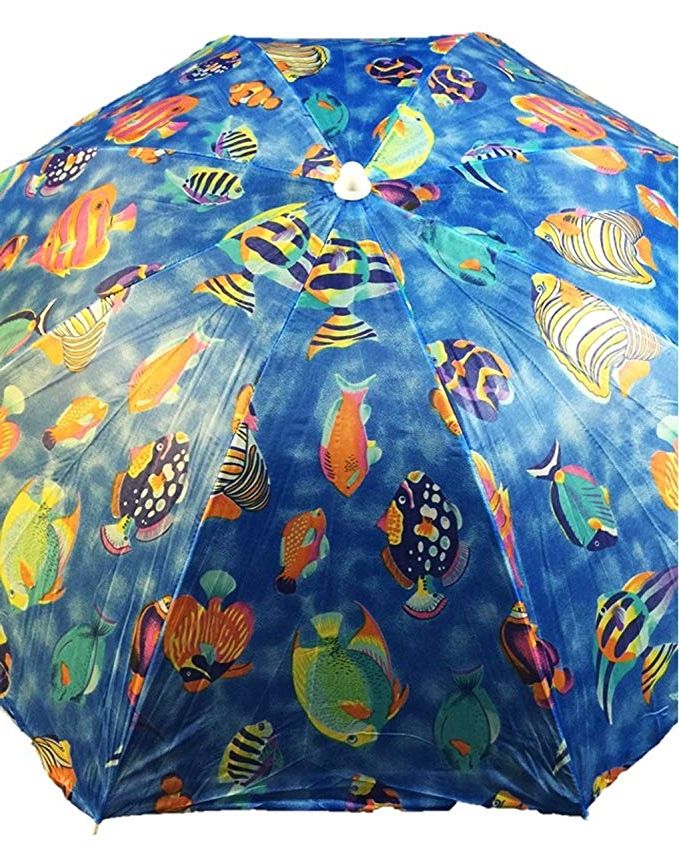 Hyperion Beach Umbrellas In Newest Beach Umbrellas – Sol Summer Shade (View 11 of 25)