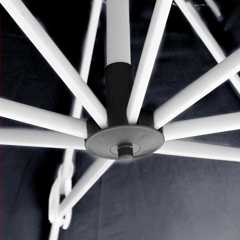 Lytham 10' Cantilever Umbrella With Regard To Best And Newest Lytham Cantilever Umbrellas (View 6 of 25)