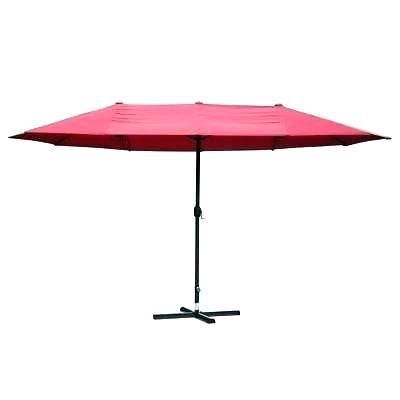 Madalyn Rectangular Market Sunbrella Umbrellas With Regard To Well Known Umbrella Canopy Replacement 8 Ribs – Untagupdate (View 8 of 25)