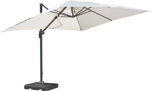 Most Current Amaris Cantilever Umbrellas Intended For Sol 72 Outdoor Boracay 10' Square Cantilever Umbrella (View 24 of 25)