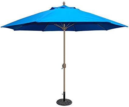 Most Recently Released Tropishade 11' Sunbrella Patio Umbrella With Royal Blue Cover With Regard To Mcdougal Market Umbrellas (View 10 of 25)