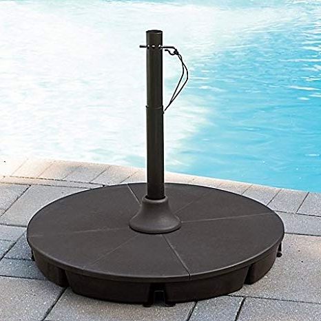 Most Up To Date Bostic Cantilever Umbrellas Within Amazon : Cantilever Offset Umbrella Base : Garden & Outdoor (View 9 of 25)