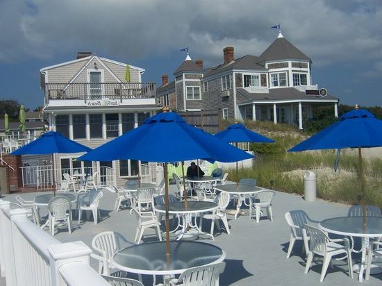 Most Up To Date Outdoor Patio – Picture Of Inn On The Beach, Harwich Port – Tripadvisor Within Harwich Market Umbrellas (View 25 of 25)