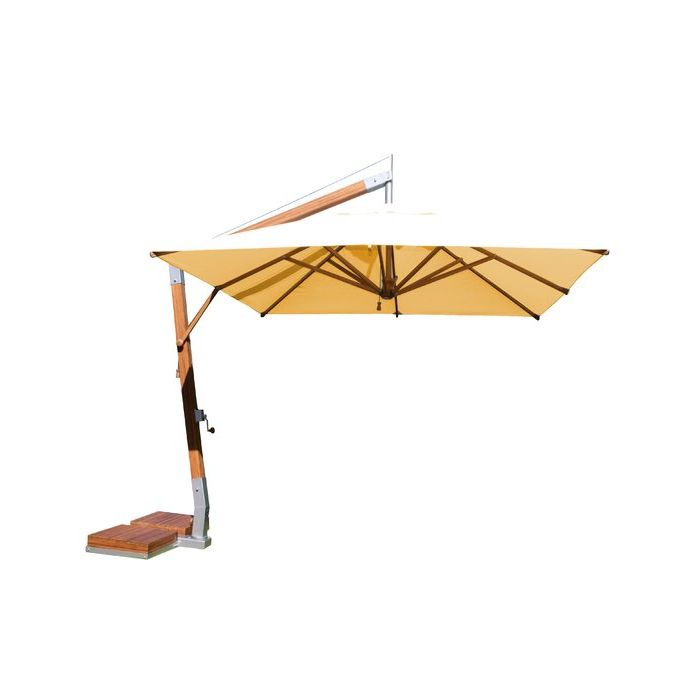 Most Up To Date Rikard 10' Square Cantilever Umbrella Throughout Nasiba Square Cantilever Sunbrella Umbrellas (View 19 of 25)