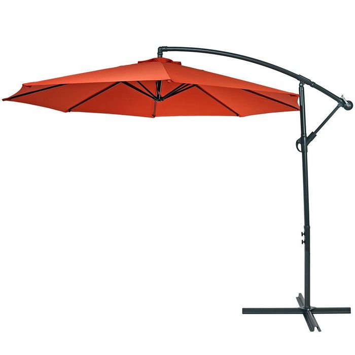 Muhammad Fullerton Cantilever Umbrellas Pertaining To Most Popular Raymundo  (View 12 of 25)