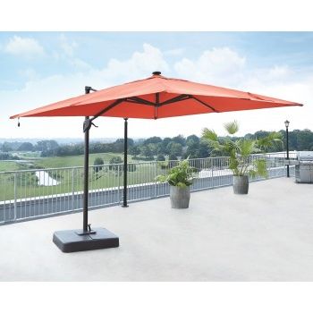 Oakengrove – Multi – Large Cantilever Umbrella Within Current Alyssa Cantilever Umbrellas (View 22 of 25)