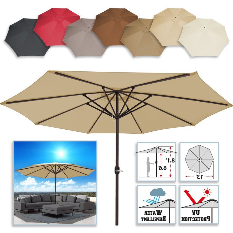 Preferred Featherste Market Umbrellas In Rochester 13' Market Umbrella (View 14 of 25)