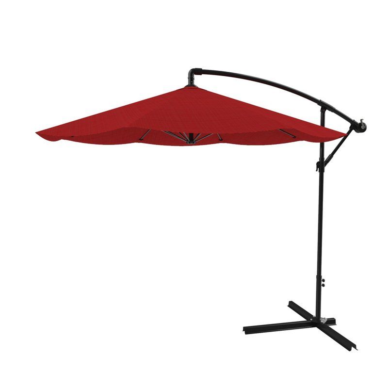 Recent Muhammad Fullerton Cantilever Umbrellas With Vassalboro 10' Cantilever Umbrella (View 18 of 25)