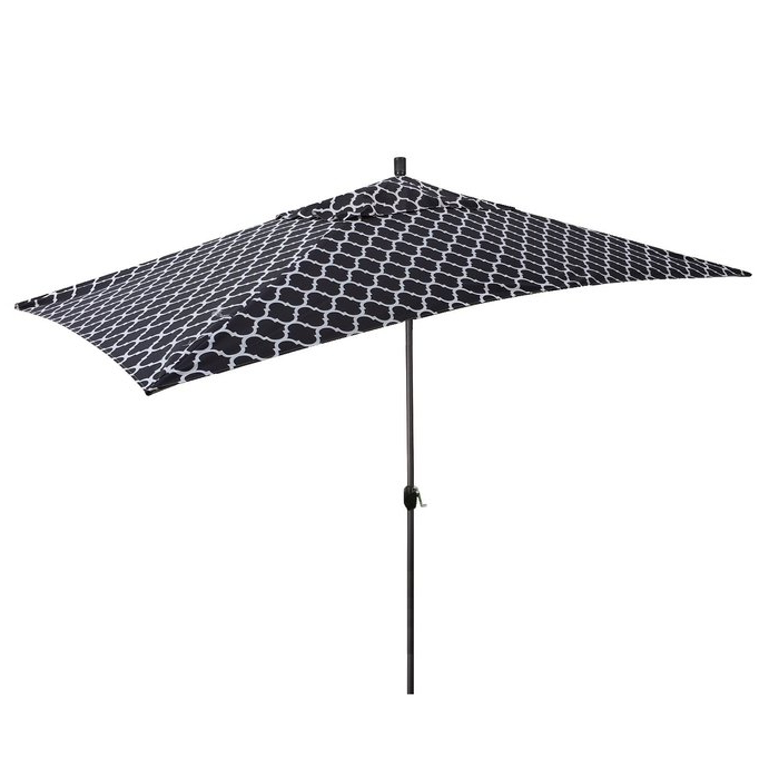 Sherlyn Rectangular Market Umbrellas Intended For Widely Used Sherlyn 10' X 6' Rectangular Market Umbrella (Photo 1 of 25)