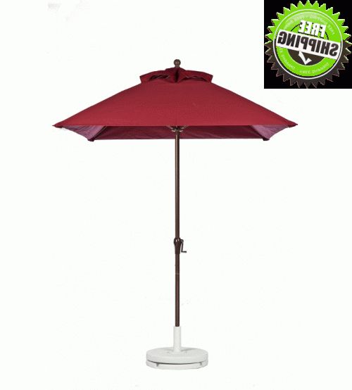 Stacy Market Umbrellas Within Latest Best Selection Commercial Patio Umbrellas – Galtech  (View 10 of 25)