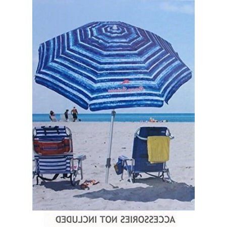 Total Sun Block Extreme Shade Beach Umbrellas Inside Most Recent Top 9 Best Beach Umbrellas In  (View 24 of 25)