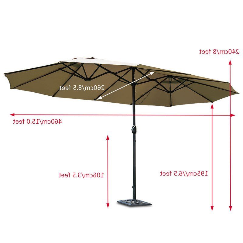Trendy Lagasse Market Umbrella Pertaining To Lagasse Market Umbrellas (View 3 of 25)