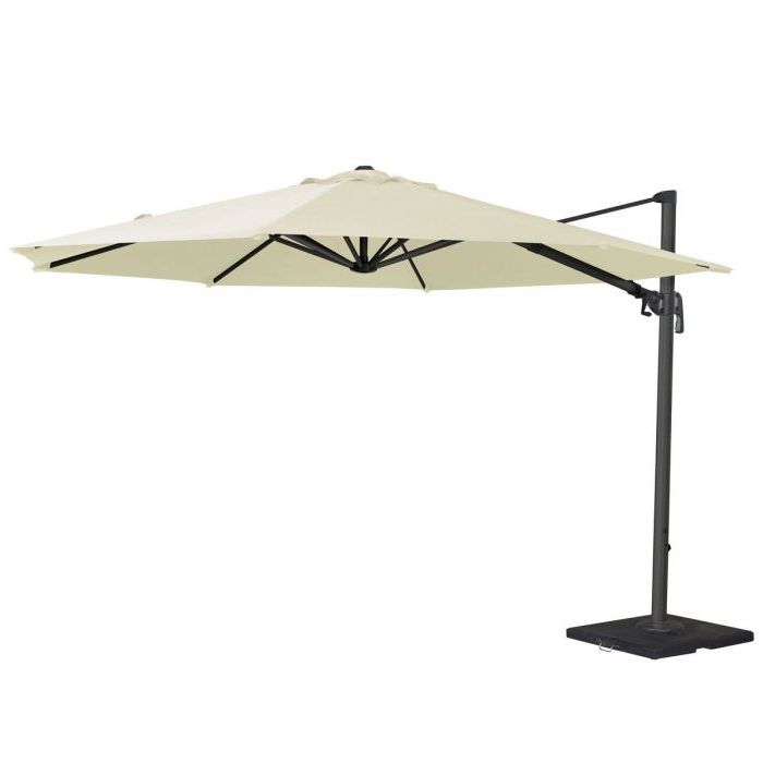 Trendy Maidste Square Cantilever Umbrellas Throughout Alexander Rose Cantilever Sunshade –  (View 25 of 25)