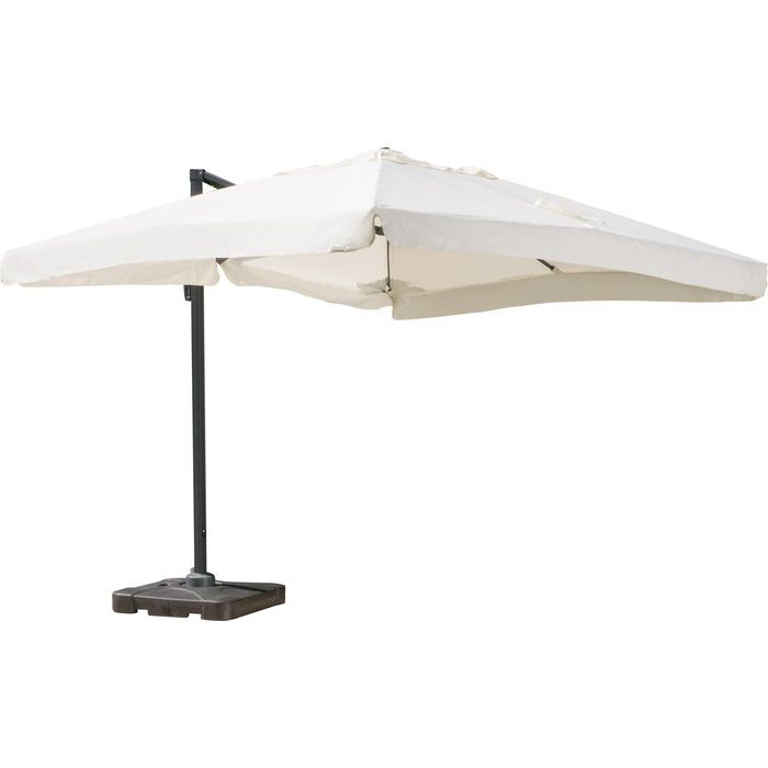 Well Known Cora Square Cantilever Umbrellas With Regard To Bondi 9.8' Square Cantilever Umbrella (Photo 24 of 25)