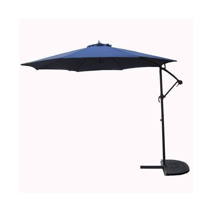 Well Known Justis Cantilever Umbrellas Throughout 10' Cantilever Umbrella (View 16 of 25)
