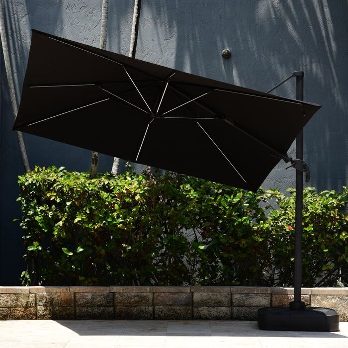 Well Liked Spitler 10' Square Cantilever Umbrella With Regard To Spitler Square Cantilever Umbrellas (View 1 of 25)