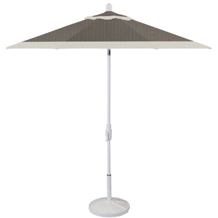 Wiebe Market Sunbrella Umbrellas With Regard To Famous Wiebe 9' Market Sunbrella Umbrella (View 4 of 25)