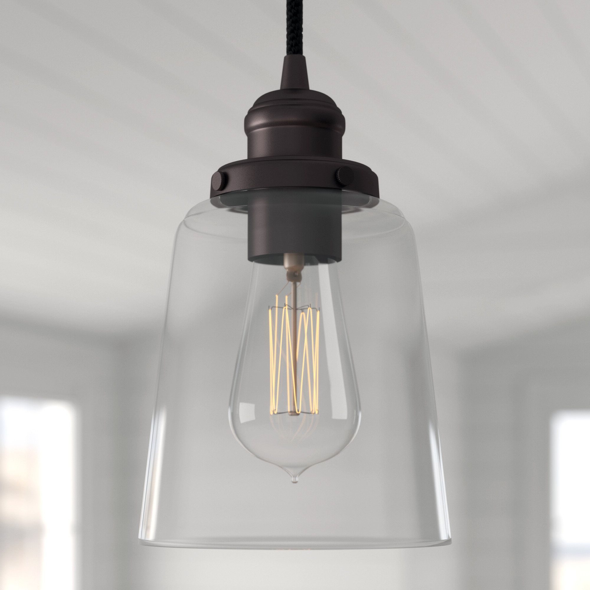 2019 Bundaberg 1 Light Single Bell Pendants In 1 Light Cone Pendant (Photo 13 of 25)