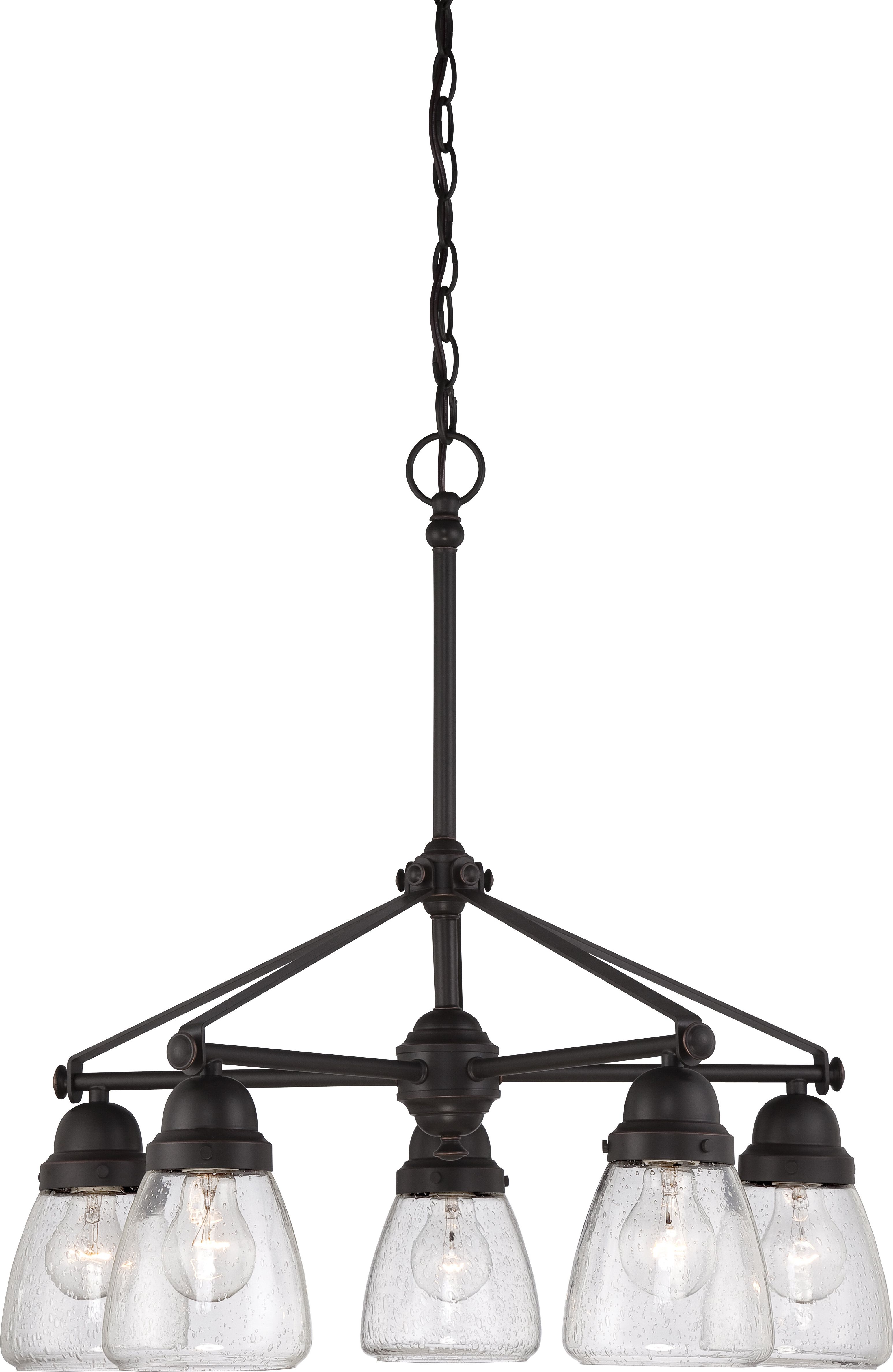 Alayna 4 Light Shaded Chandeliers For Well Known Hansen 5 Light Shaded Chandelier (Photo 5 of 25)