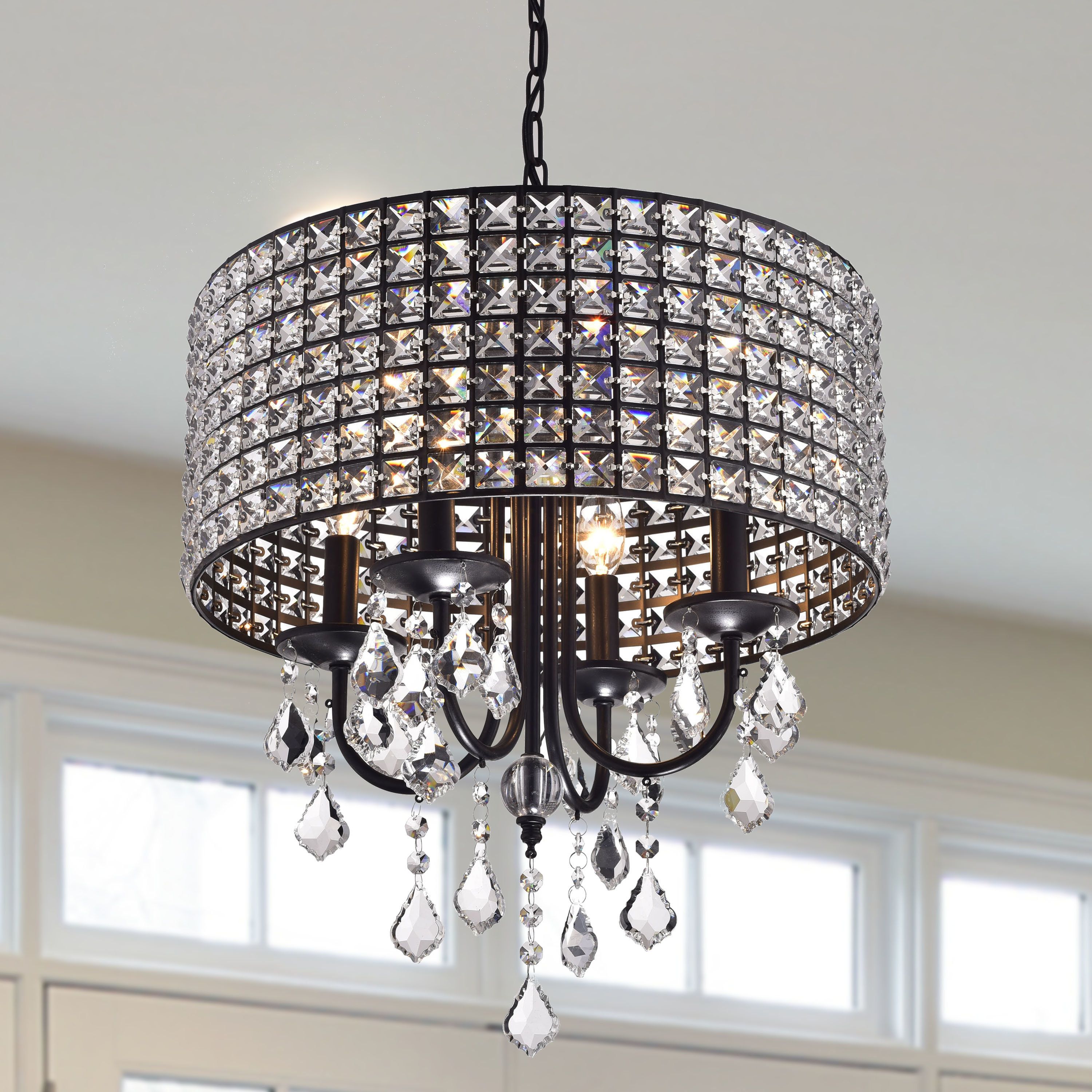 Featured Photo of 25 Best Collection of Albano 4-light Crystal Chandeliers