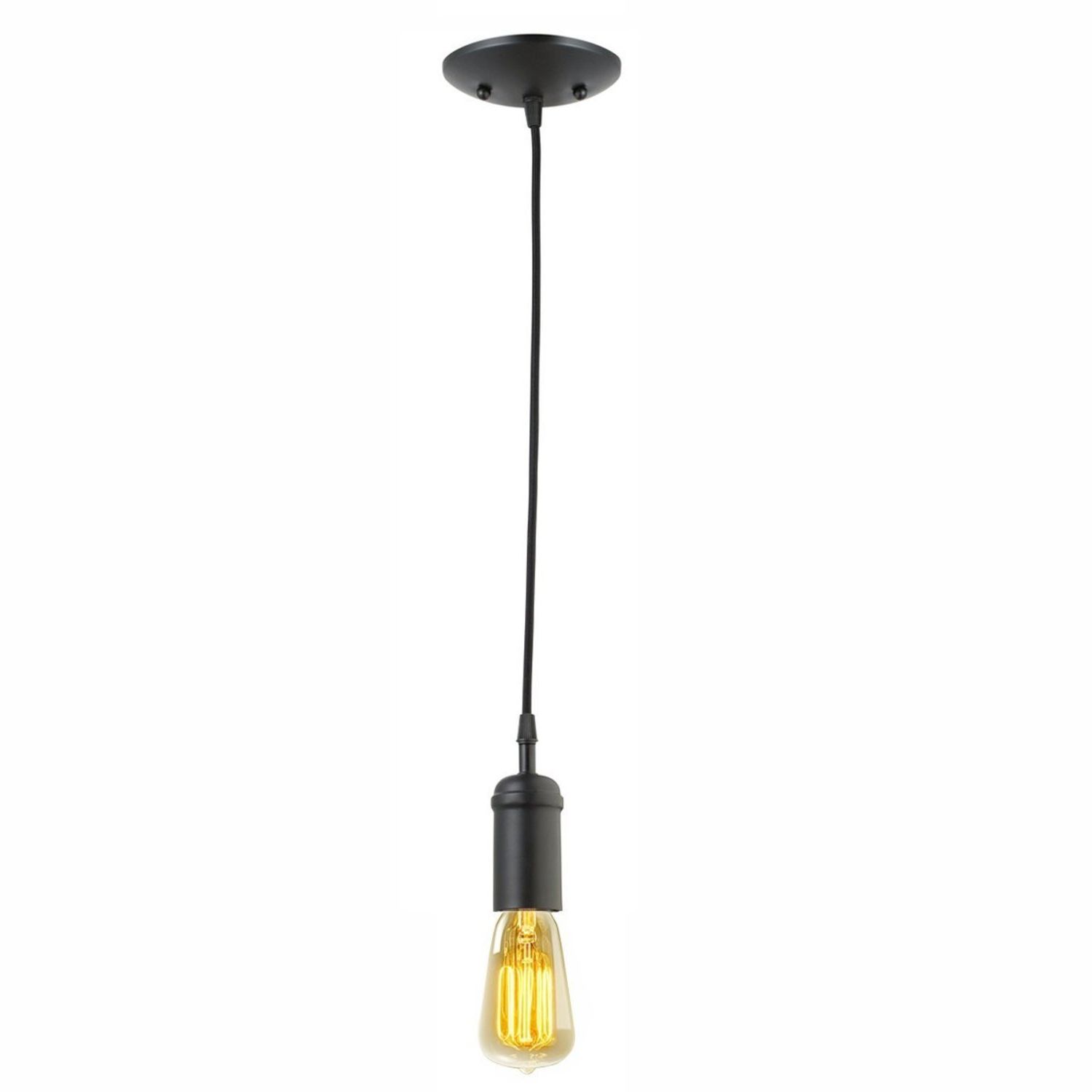 Featured Photo of 25 Ideas of Bryker 1-light Single Bulb Pendants