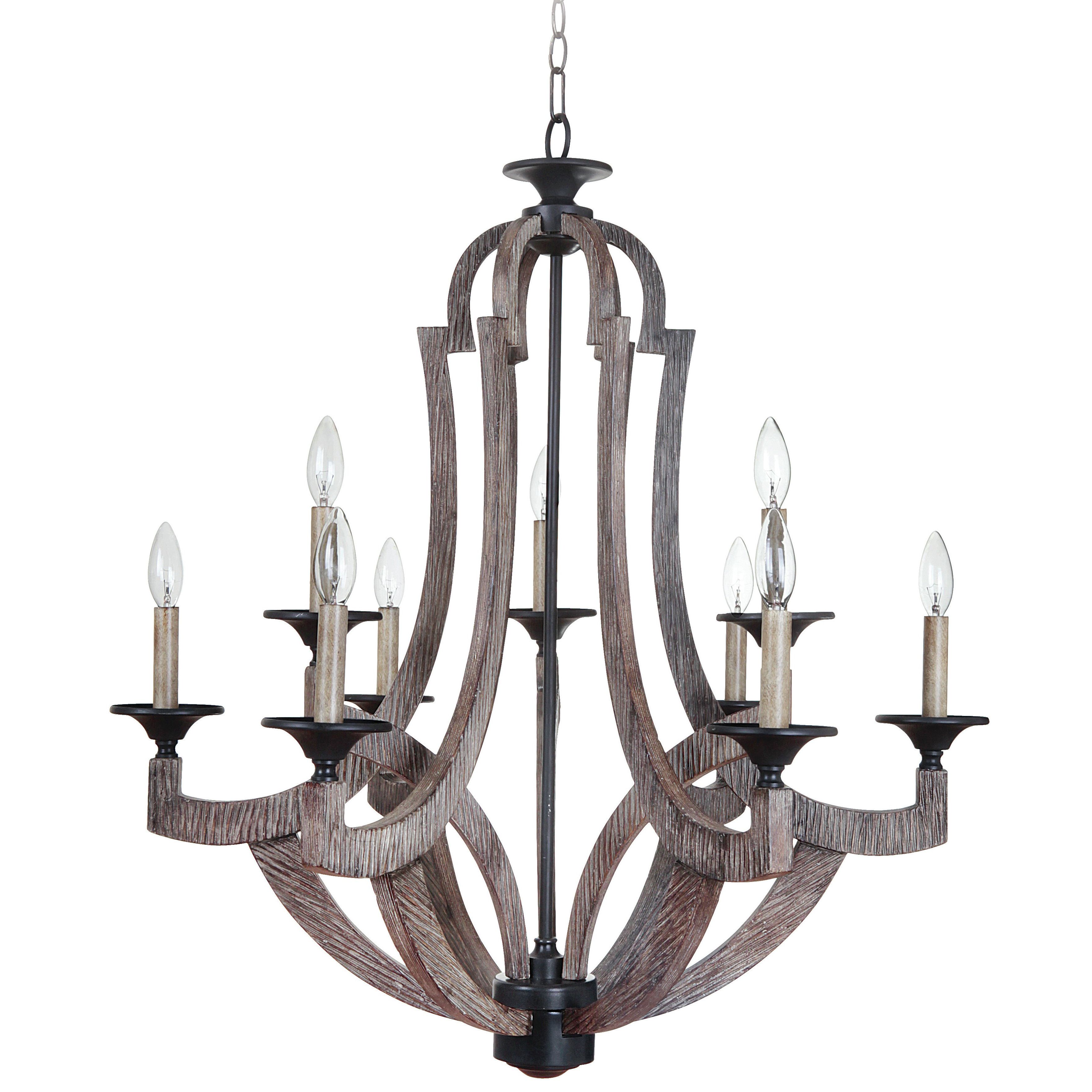 Camilla 9 Light Candle Style Chandeliers Pertaining To 2020 Biddlesden 9 Light Candle Style Chandelier (View 5 of 25)
