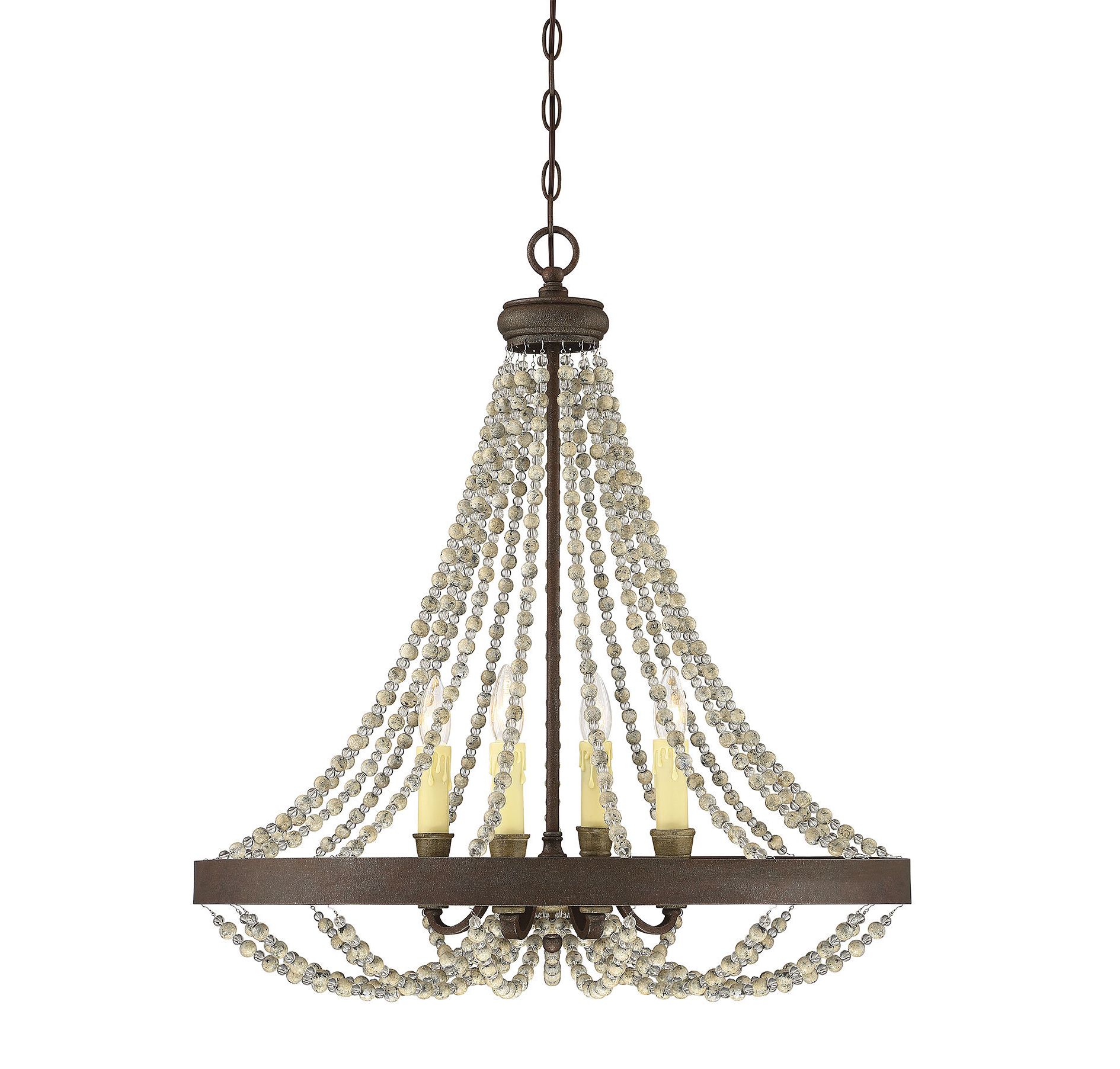 Current Artana 4 Light Candle Style Chandelier In Whitten 4 Light Crystal Chandeliers (View 24 of 25)