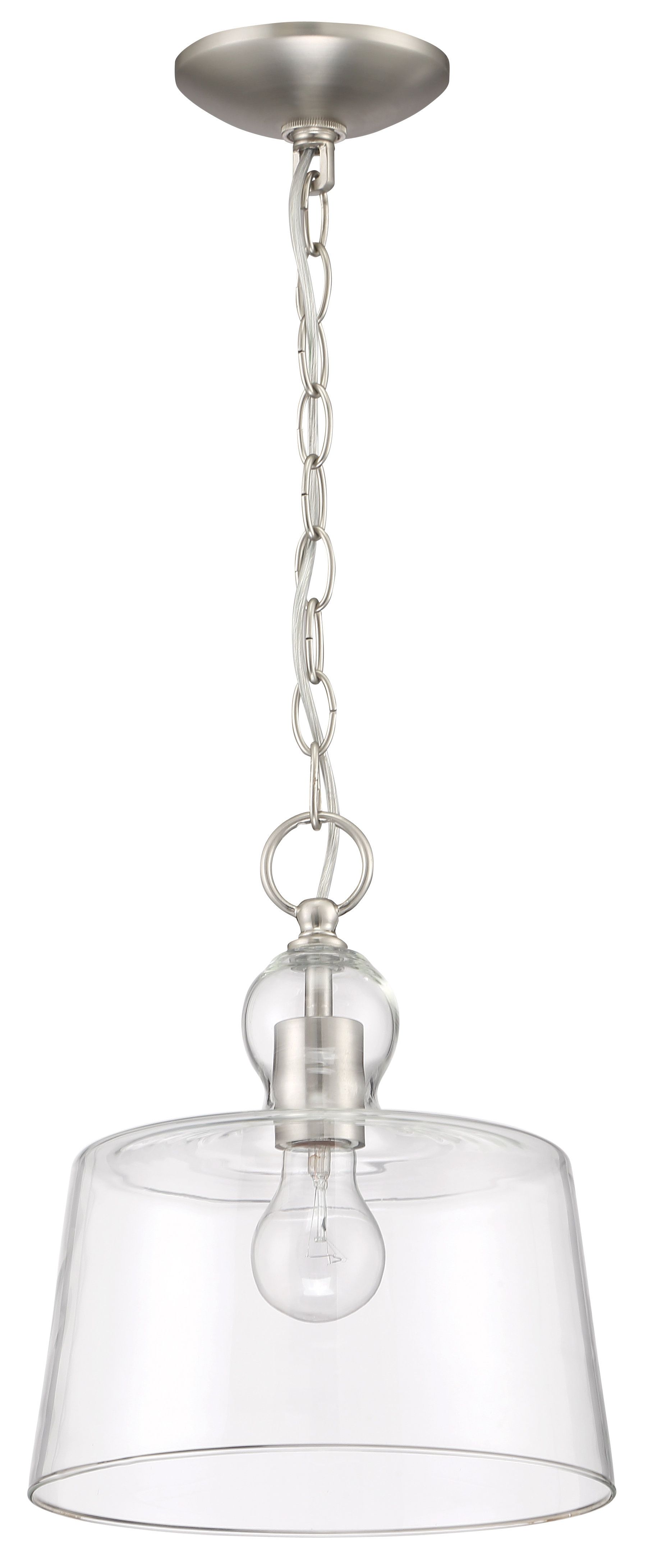 Fashionable Helina 1 Light Pendants Intended For Legere 1 Light Bell Pendant (View 16 of 25)