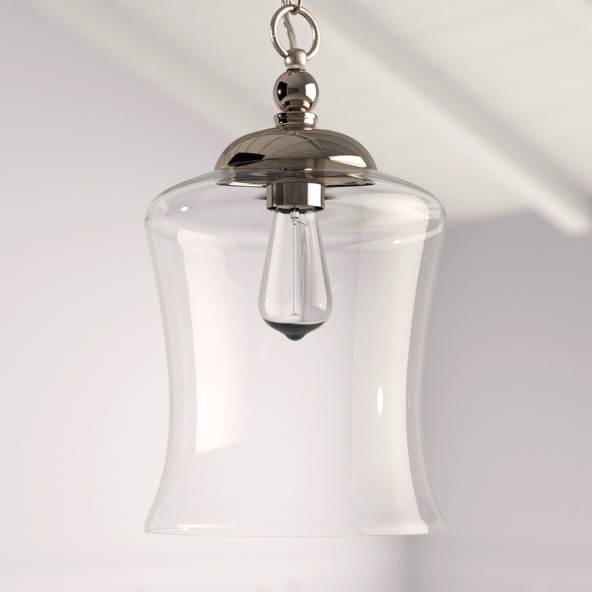 Fashionable Wentzville 1 Light Single Bell Pendants Intended For Wentzville 1 Light Single Bell Pendant (View 3 of 25)
