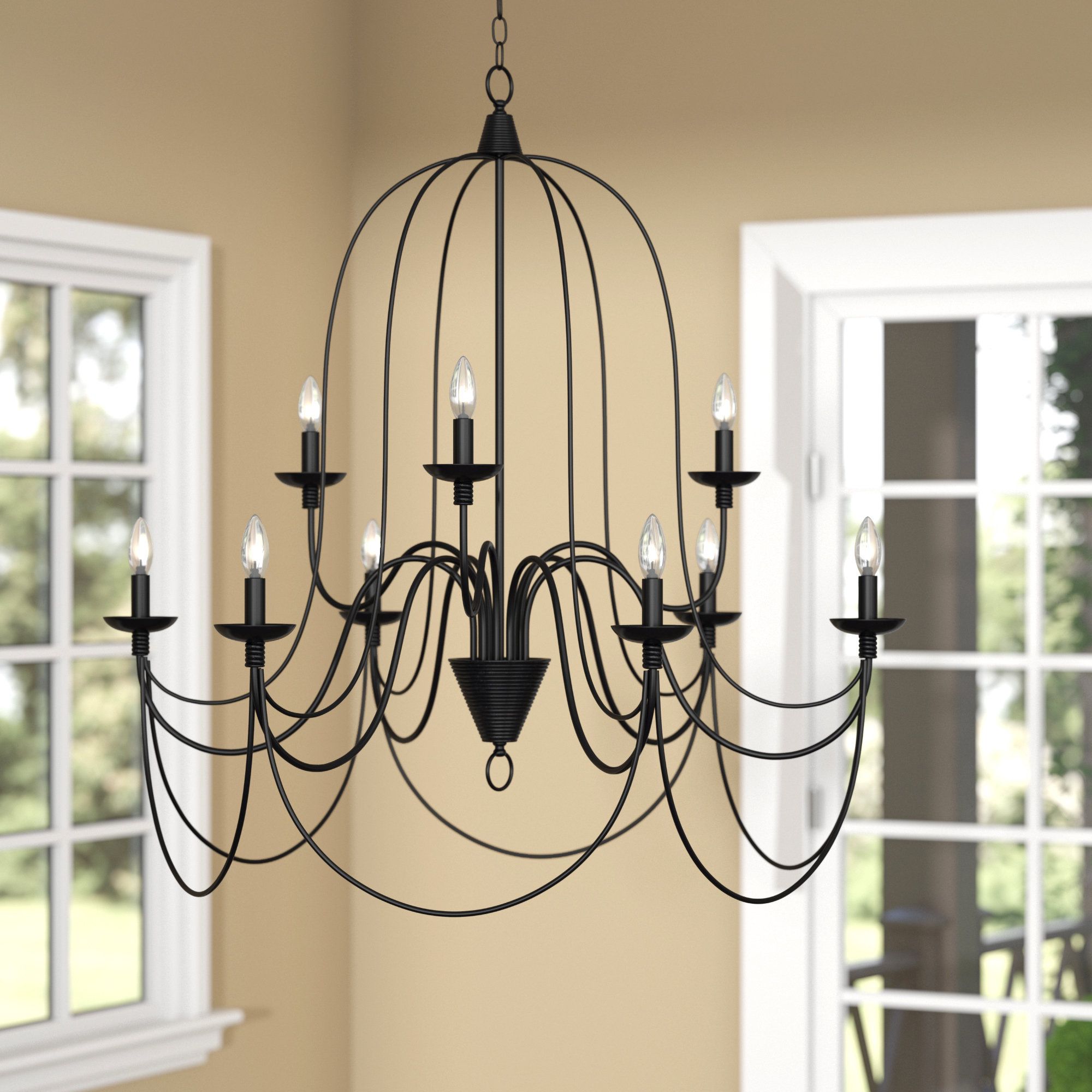 Favorite Watford 9 Light Candle Style Chandelier Intended For Watford 6 Light Candle Style Chandeliers (View 5 of 25)